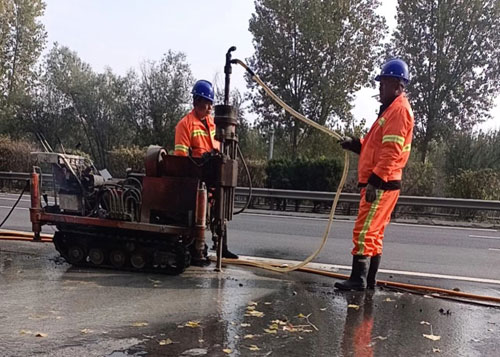 循化高速公路下沉注浆加固